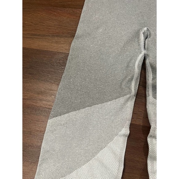 Aerie Leggings Womens Seamless High Rise Colorblock Workout Leggings - Picture 2 of 4